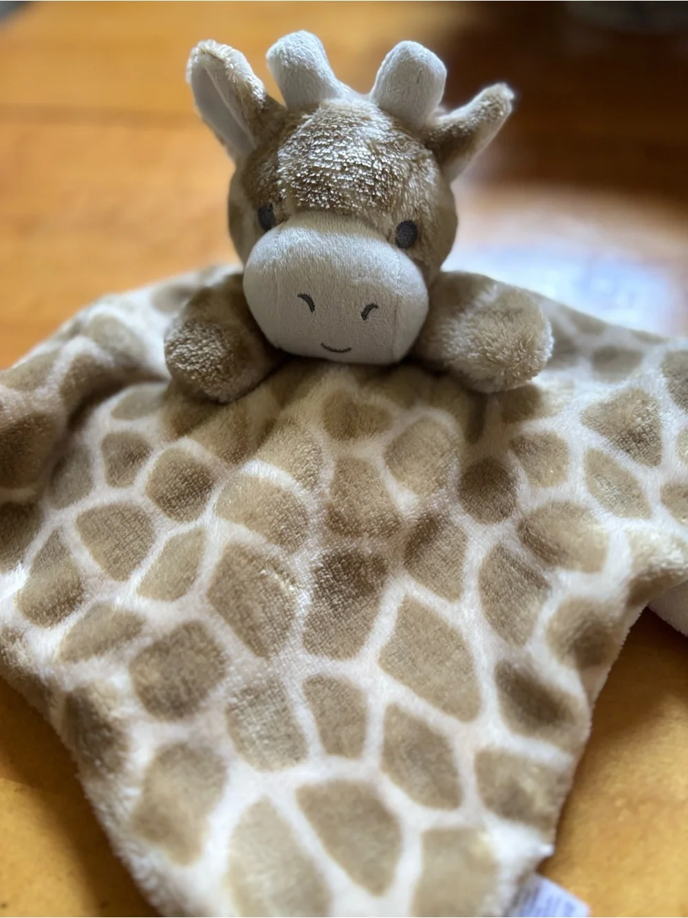 Oobles Giraffe Lovey Plush Security Blanket‎ Baby Rattle Toy DANBAR NWT